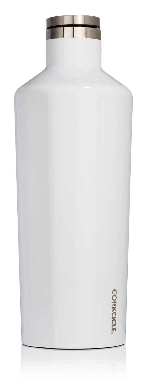 Ryker:corkcicle 60 oz classic canteen,White / Screen Print