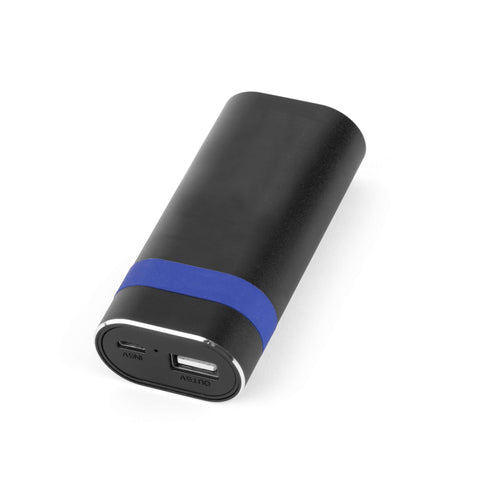 Ryker:Owl Earbuds with PowerBank Charger,Blue / Blank