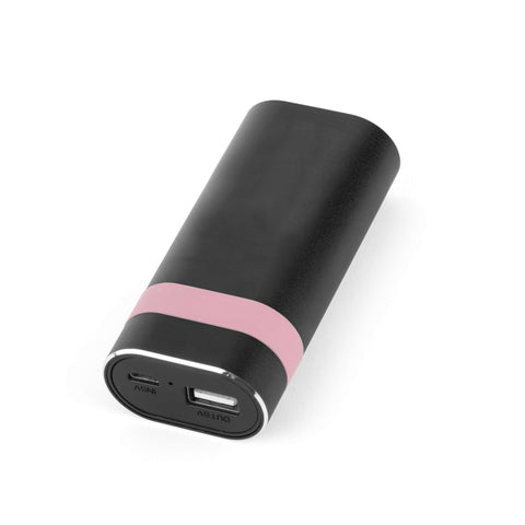 Ryker:Owl Earbuds with PowerBank Charger,Pink / Blank