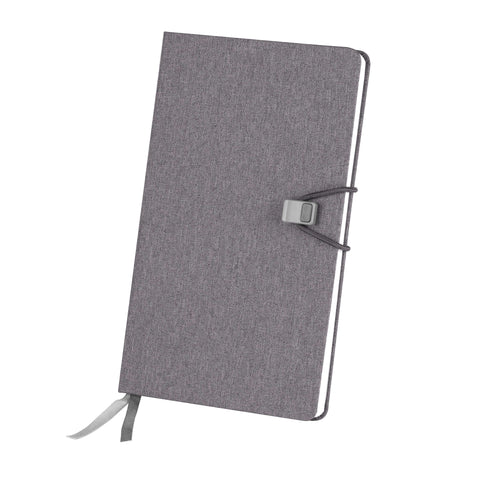 Ryker:Oxford Notebook,Gray / Blank