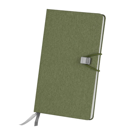 Ryker:Oxford Notebook,Olive / Blank