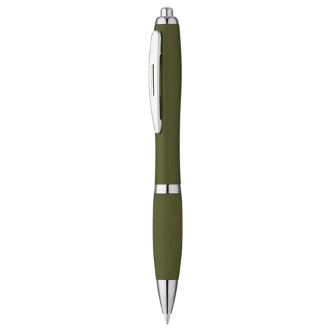 Ryker:Pastel Ballpoint Pen,Olive / Screen Print