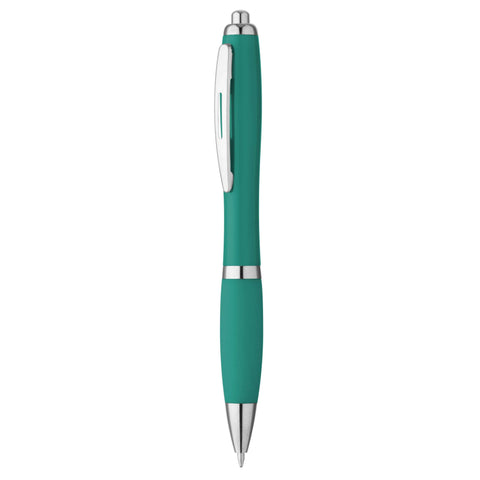 Ryker:Pastel Ballpoint Pen,Teal / Screen Print