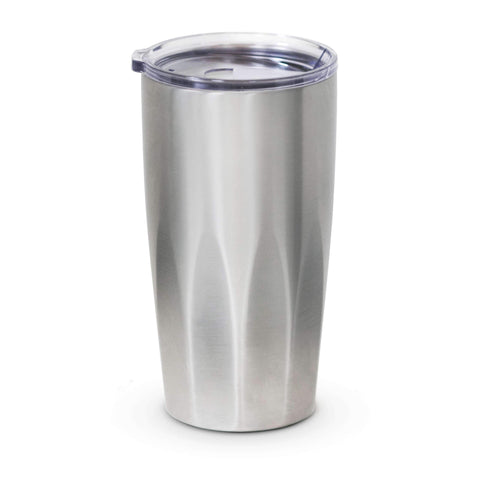 Ryker:cascade 20 oz stainless tumbler,Silver / Screen Print
