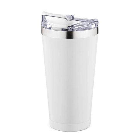 Ryker:del mar 20 oz. tumbler,White / Blank