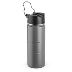 Ryker:elkridge 19 oz steel water bottle,Grey / Screen Print