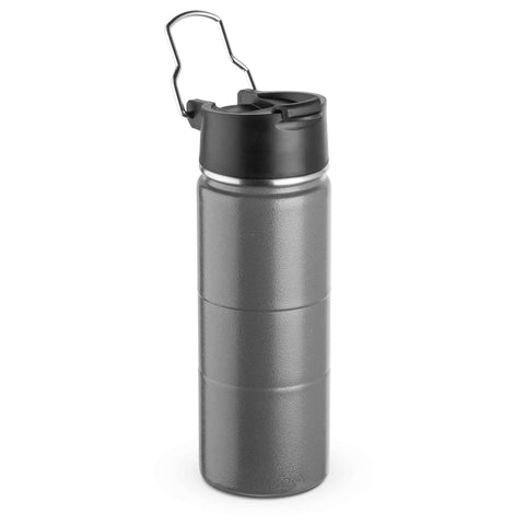 Ryker:elkridge 19 oz steel water bottle,Grey / Screen Print