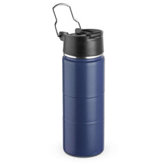 Ryker:elkridge 19 oz steel water bottle,Blue / Screen Print