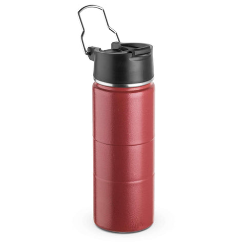 Ryker:elkridge 19 oz steel water bottle,Red / Screen Print