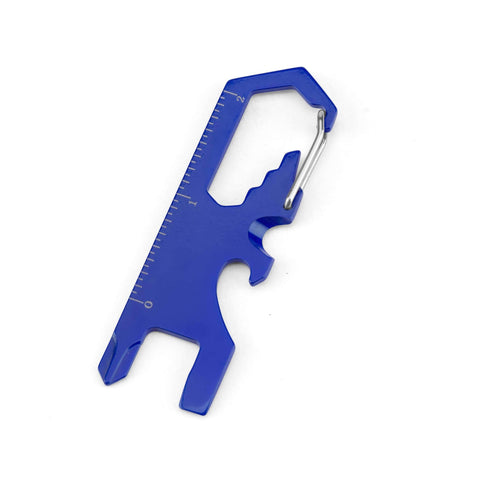 Ryker:fox carabiner tool,Blue / Blank