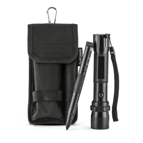 Ryker:macgyver pen & flashlight set,Black / Blank