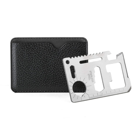Ryker:wallet friend multi tool,Silver / Blank