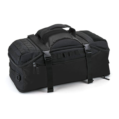 Ryker:trek convertible duffle,Black / Heat Transfer