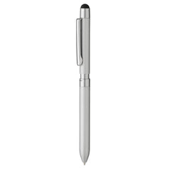 Ryker:all-in-one pen,Silver / Screen Print