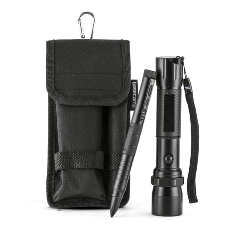  Ryker:macgyver pen & flashlight set,Black / Blank