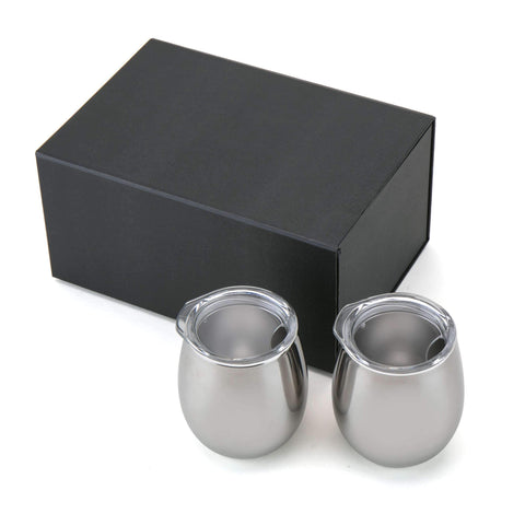  Ryker:napa tumbler gift set,Silver / Blank