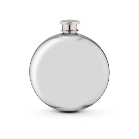  Ryker:silver tin flask,Silver / Laser Engrave